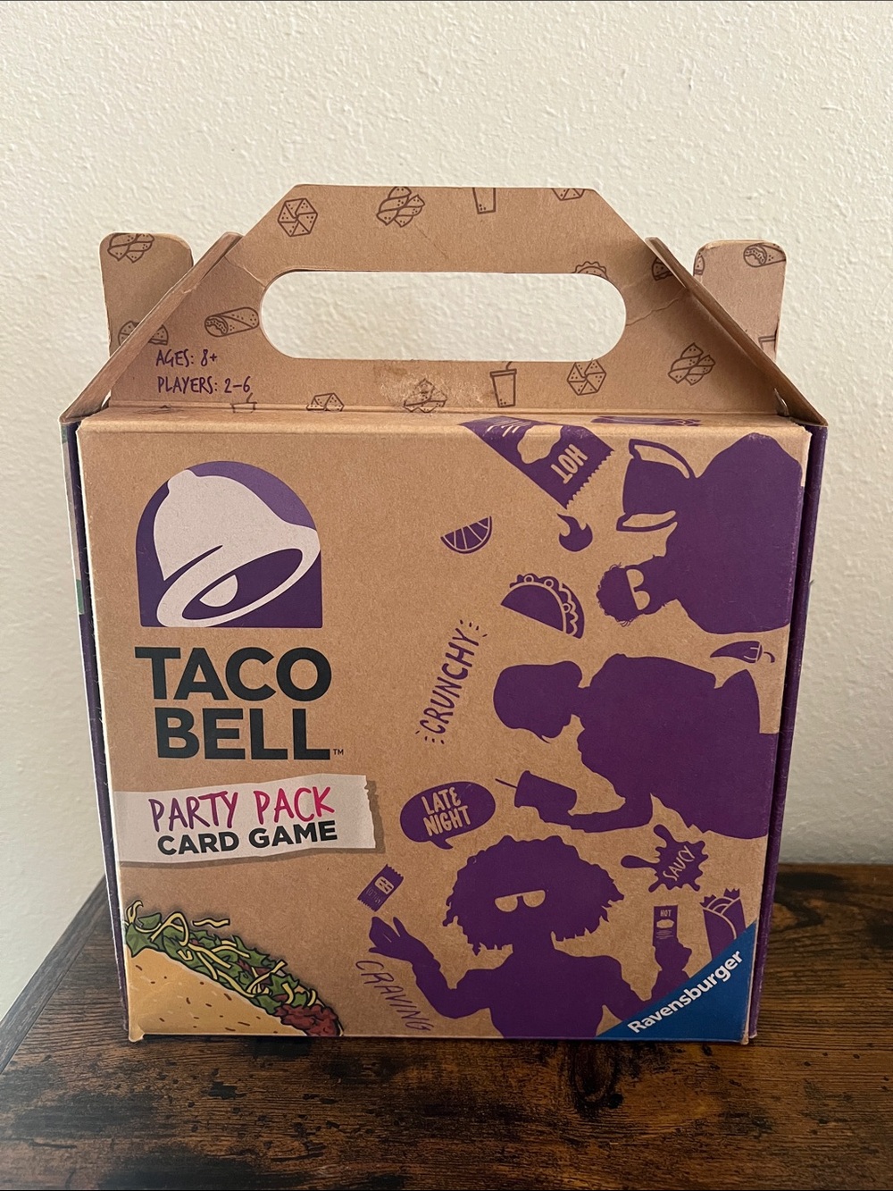 Taco Bell Party Pack Card Game Gifting Board Game